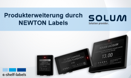 SOLUM als neuer Lösungspartner von e-shelf-labels